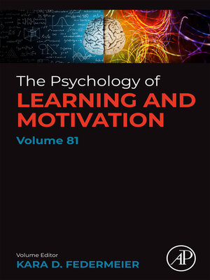 cover image of Psychology of Learning and Motivation